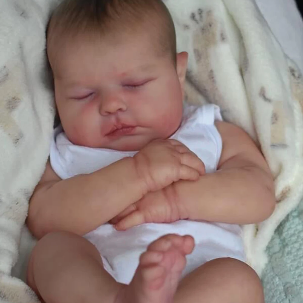 

Кукла реборн с 3D рисунком, 49 см