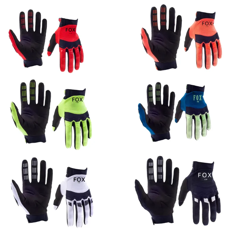 

2023 Foxcup gloves mtb cycling Sports Full Finger Gloves MTBOTO Fox gloves for bicycles Motorcycle Gloves Racing Bike Motocross
