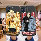Чехол для телефона NARUTO для iPhone 11 12 13 Pro MAX Mini 6 6S 7 8 Plus X XR XS MAX SE 2020 5, мягкий силиконовый чехол-накладка из ТПУ с аниме
