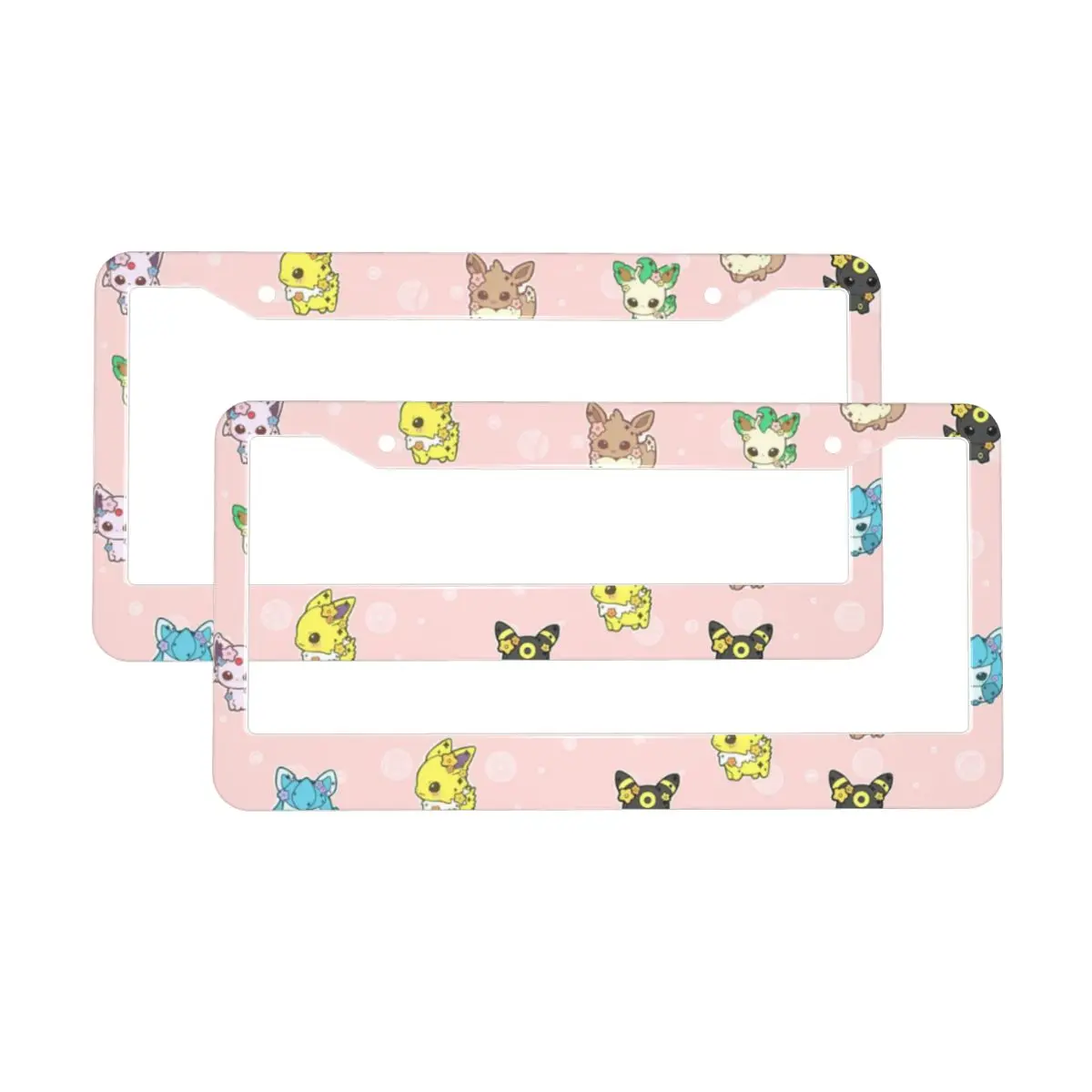 

Universal Aluminum Alloy US Car License Plate Frame Cover Auto Accessory Waterproof Number Plate Holder Car plate frame