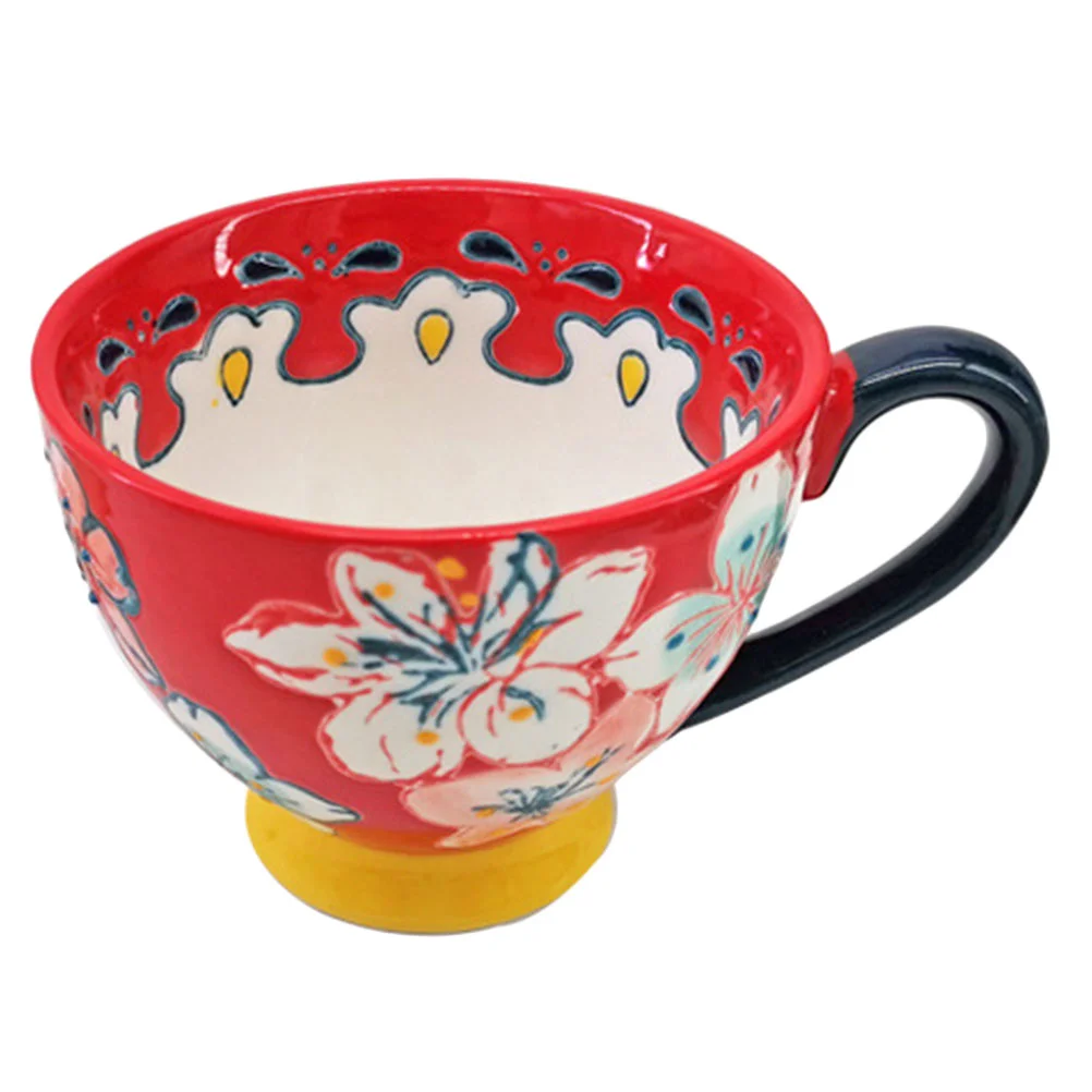 

Household Ceramic Coffee Cup Large Breakfast Cup Ceramic Drinking Cup
