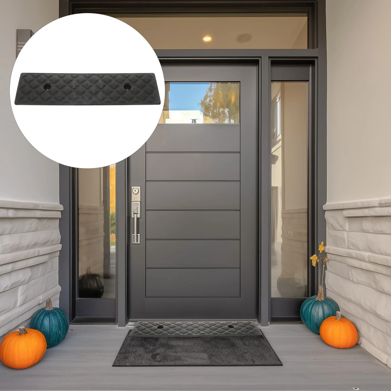 

Electric Wheelchairs Door Transitioning Ram Ramp Mats Sweeping Robot Rubber Threshold Ramps Entry