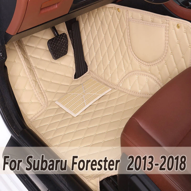 

Автомобильные коврики, коврики для стайлинга салона для Subaru Forester SJ 2018 2017 2016 2015 2014 2013, автомобильные аксессуары, коврики, пользовательские запчасти