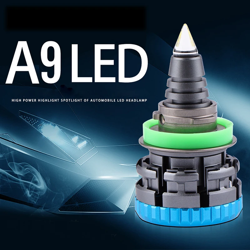

2PCS H7 LED Headlight Bulbs 9012 9005 9006 HB3 HB4 H11 H8 LED Car Lights Projector Lamp 120W 360 Degree Glowing 6000K