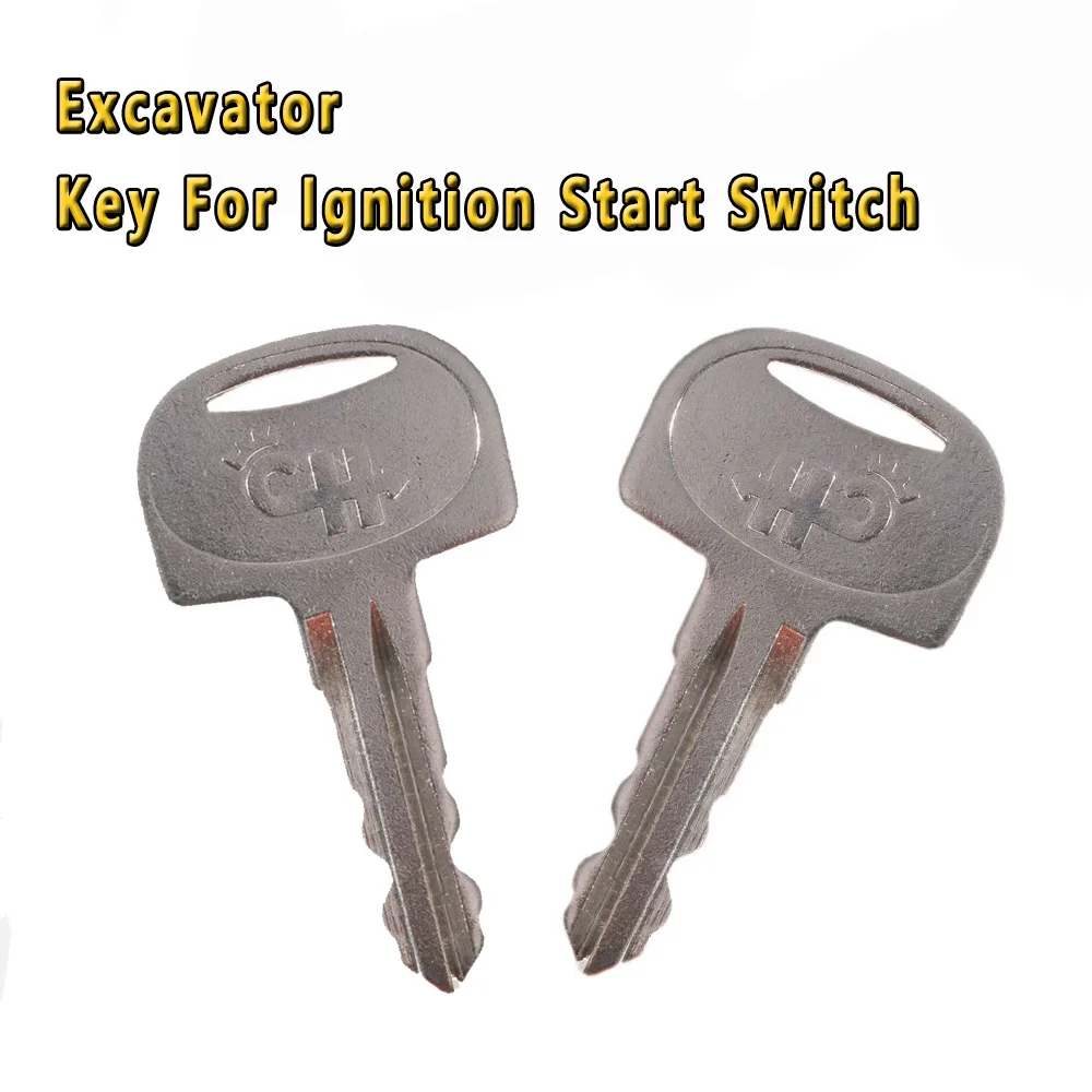 

2pcs/lot Excavator Supplies Micro Digging Key For Ignition Start Switch Of MINI Excavator For SANY SY16 26 35 50U XCMG 15