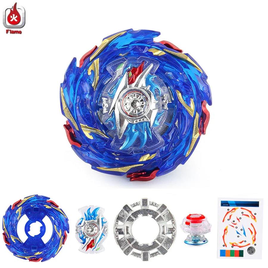 Фото B174-2 SuperKing LIMIT BREAK Booster Helios Volcano с L-R Sparking Launcher Grips, игрушки для детей с функцией искрения №1