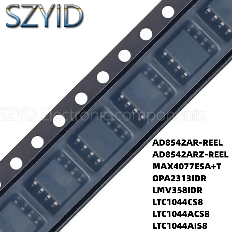 

100PCS SOP8 AD8542AR-REEL AD8542ARZ-REEL MAX4077ESA+T OPA2313IDR LMV358IDR LTC1044CS8 LTC1044ACS8 LTC1044AIS8
