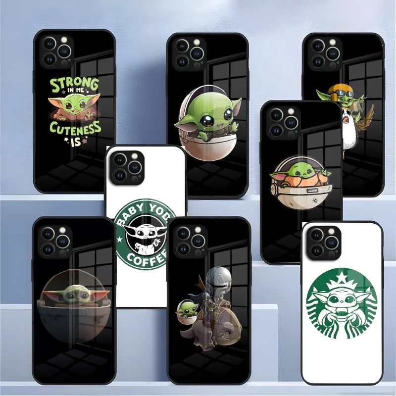 

Baby Yoda Phone Case For Xiaomi 12 Pro X T Lite POCO F3 S Note 11 10 S 5G 8 A 9 Redmi Tempered Glass Coque
