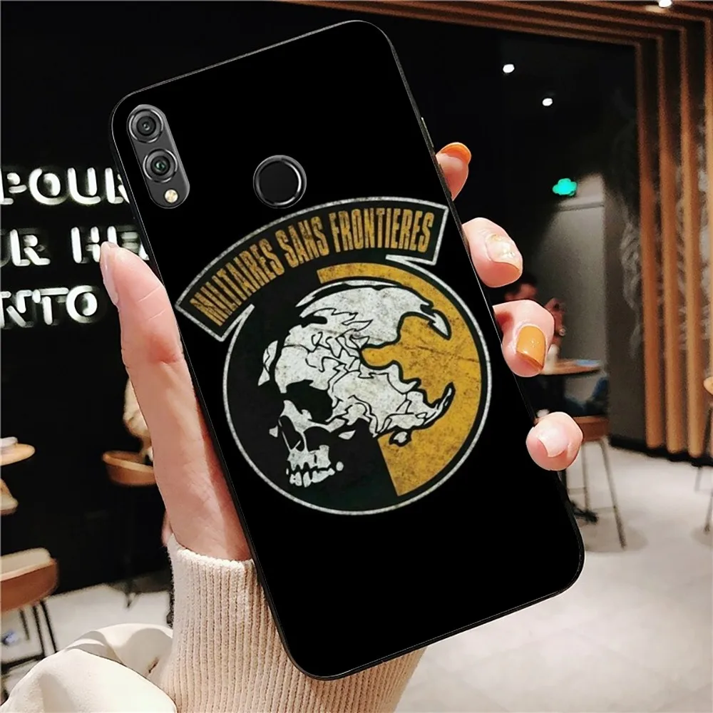 M-Metal Gear S-Solid Game Phone Case For Huawei Honor 10 Lite 9 20 7A 9X 30 50 60 70 Pro Plus Soft Silicone Cover