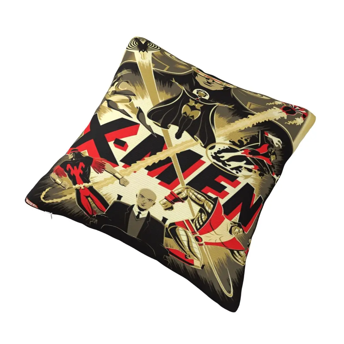 Cartoon X-MAN X Man Marvel Hero Pillowcase Kawaii Print Home Sofa Throw Pillow Covers Birthday Gift for Kids