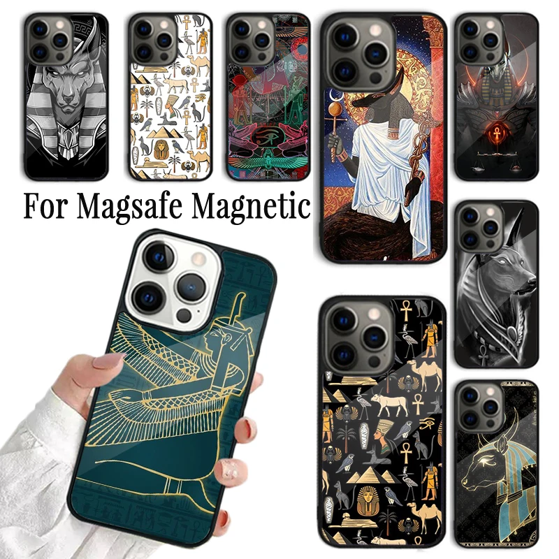 Магнитный чехол для iPhone 16 15 14 13 12 Mini 11 Pro Max Plus Magsafe