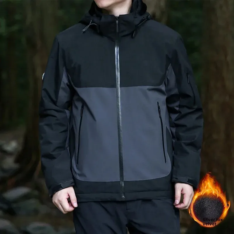 Повседневный мужской пиджак больших размеров осень/зима новый стиль хлопковая