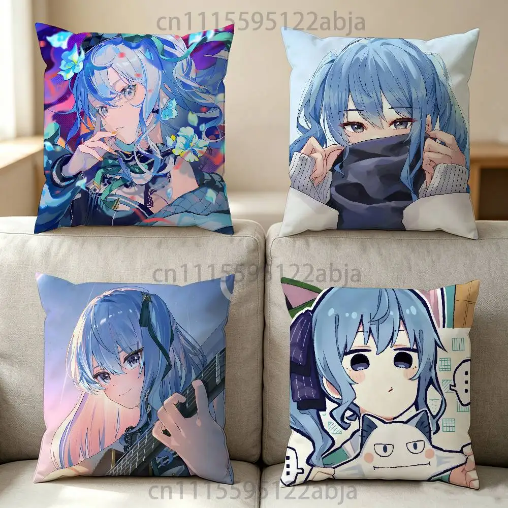 Фото Наволочка S-Suisei Hoshimachi Hololive 40x40 см, декоративная, для подушки на стул, чехол для подушки своими руками. №1