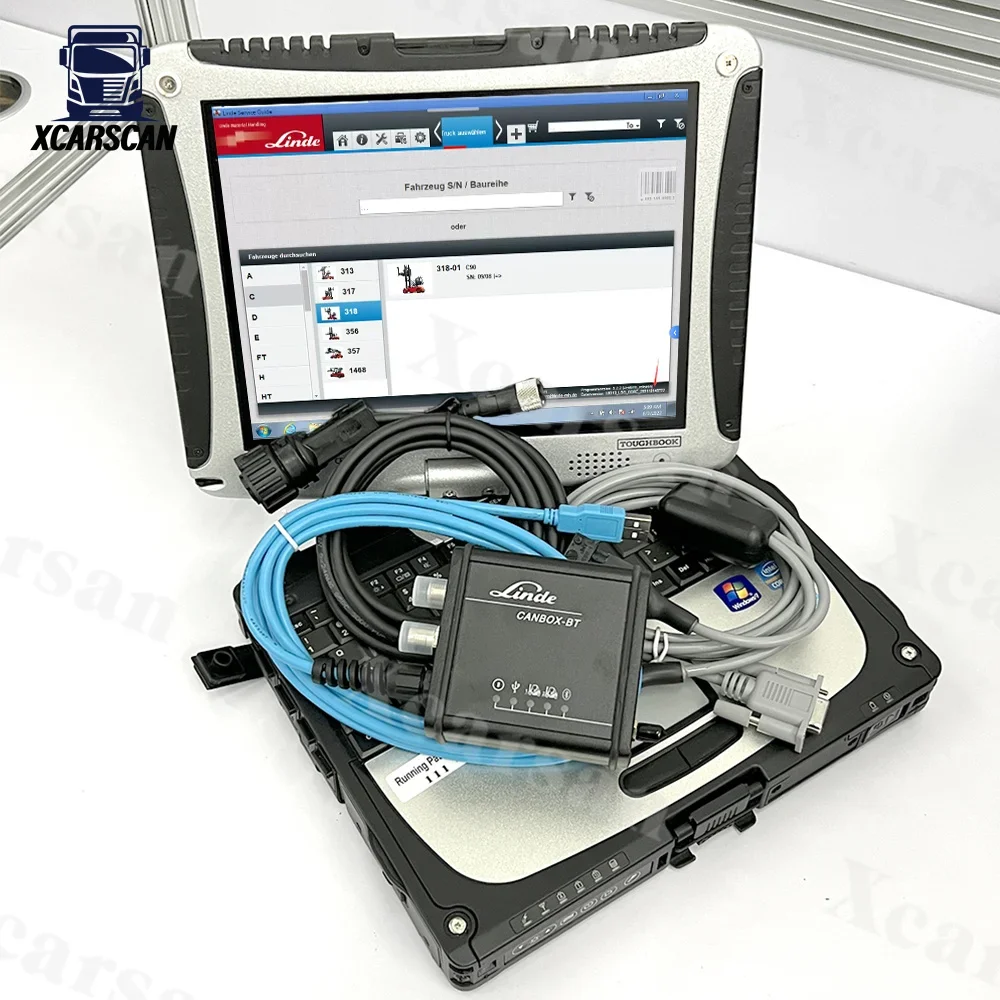 Электрический CANBOX TRUCK для Linde Canbox BT Kit CF19 ноутбук Pathfinder вилочный погрузчик