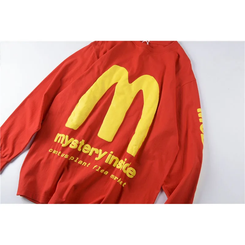 CPFM x Old m совместно Фирменный Большой M Буквенный логотип Печатный мужской и