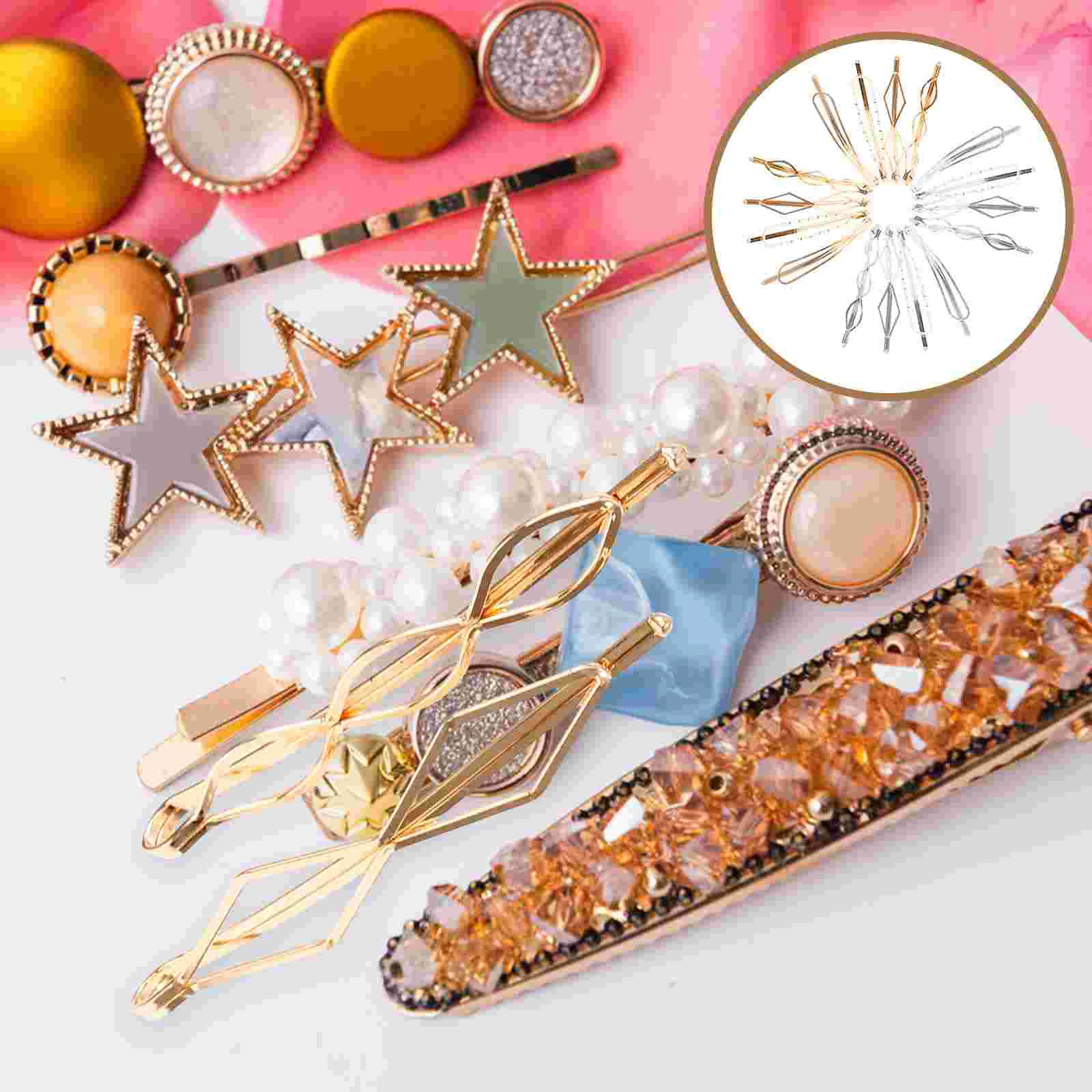 16 шт. головные уборы простая металлическая заколка для волос костюмы мисс женщин