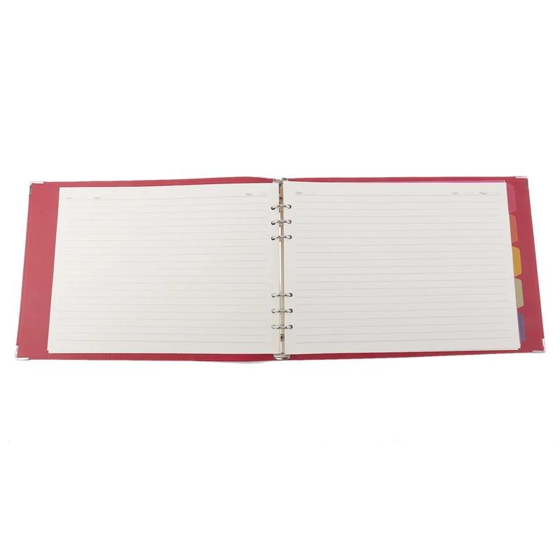 Тетрадь из искусственной кожи на спирали 100 листов A4