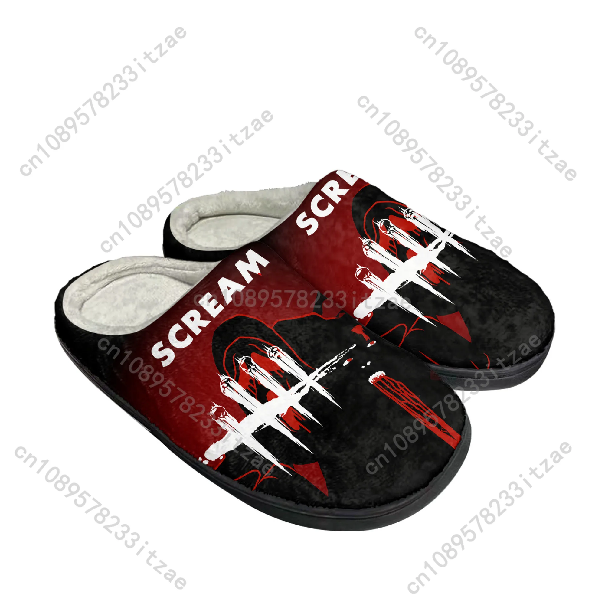 Кричащий фильм Билли Лумис Хэллоуин домашние хлопковые тапочки для мужчин и