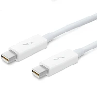 true thunderbolt 2 cable adapter cord thunderbolt 2 male to male connector 1 8m for multimedia monitor high quality