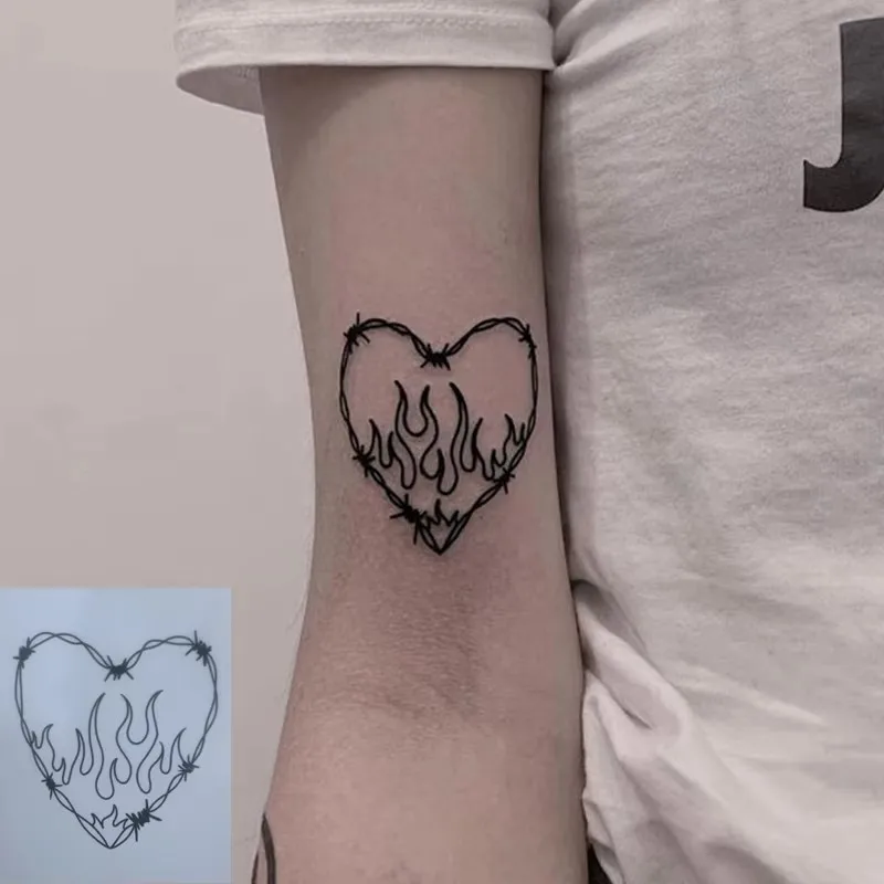 Водонепроницаемые временные татуировки с шипами Love Thorns для мужчин и женщин