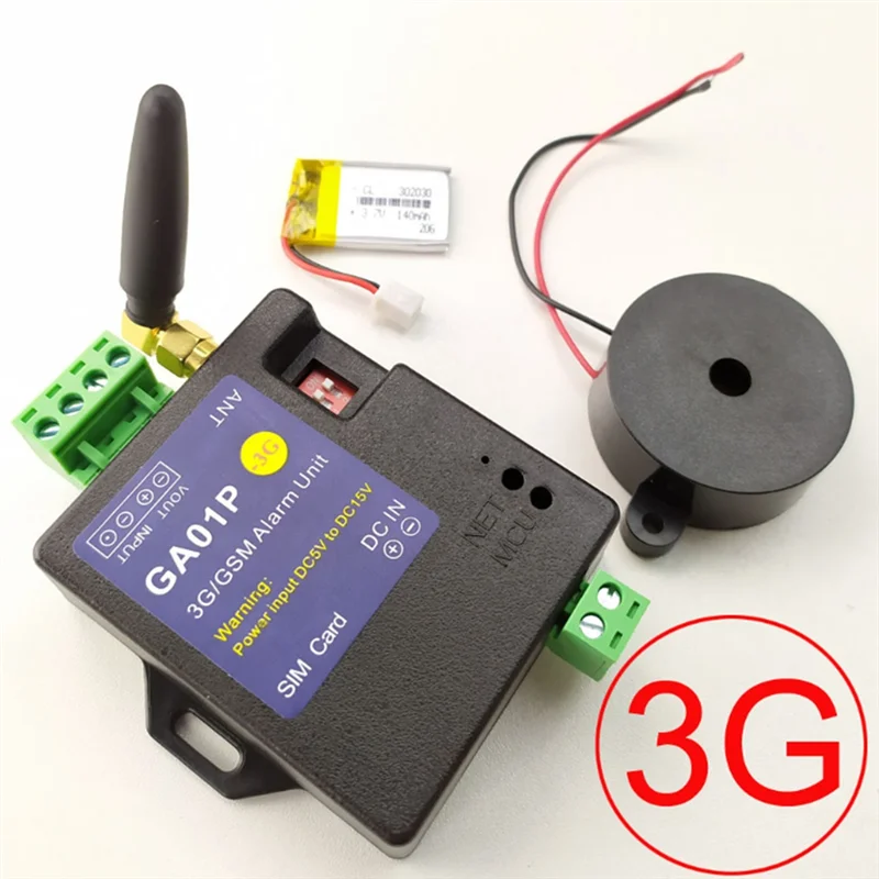 Фото SQPP-GA01P Система сигнализации 3G/GSM, 1 вход, мини-интеллектуальная сигнализация по сбое питания, пульт дистанционного управления для мобильного телефона №5