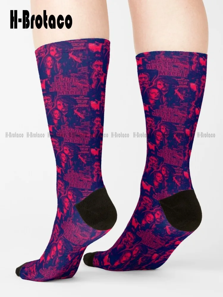 

Redtronic Socks Novelty Socks Ladies Sports Custom Gift Gd Hip Hop Street Skateboard Socks Teen Youth Socks 360° Digital Print