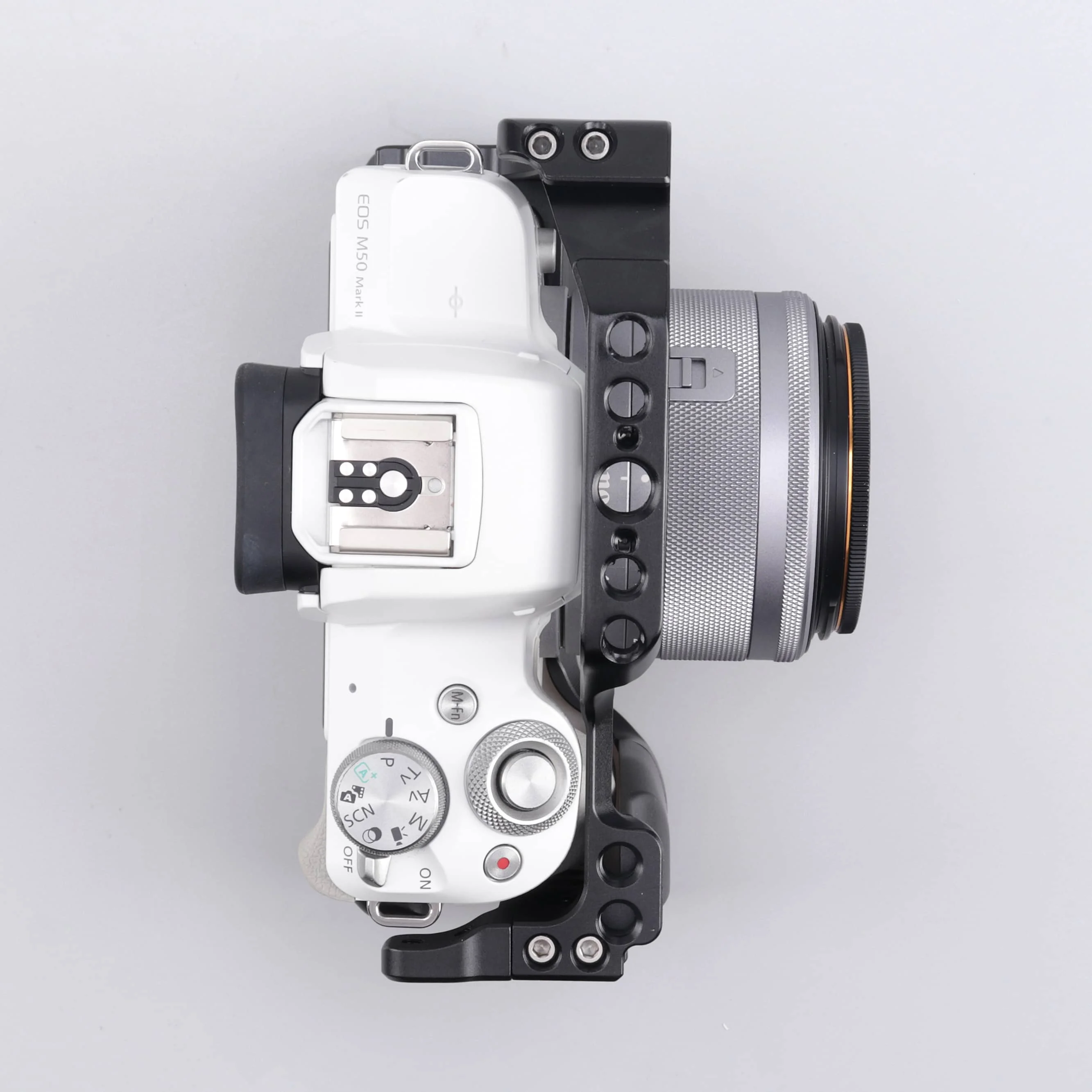 Professional DSLR Camera Cage for Canon EOS M5 M50 M50II Camera Protective Case Extension Frame fits Arca Swiss Clamp Ball Head