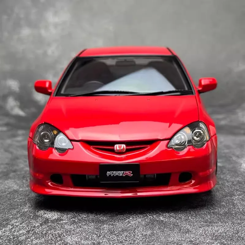 Фото Оригинальная модель японского спортивного автомобиля Lcd Brand 1:18 Integra Dc5 Type R JDM, премиум-класса, коллекционный сувенир для автолюбителей №2