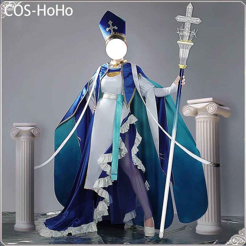 

COS-HoHo Anime Fate/Grand Order FGO Joan Game Suit Gorgeous Uniform Cosplay Costume Halloween Carnival Party Role Play Outfit