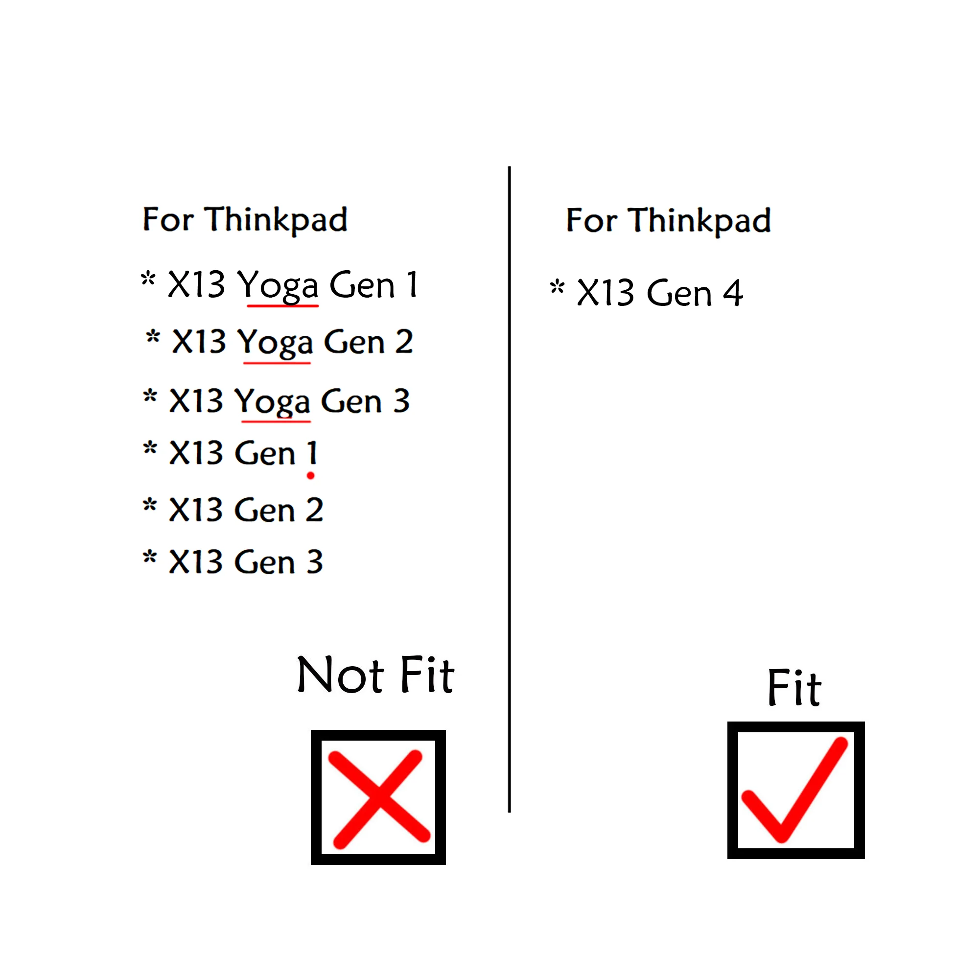 Клавиатура для ноутбука Lenovo Thinkpad X13 Gen 4 21EX 21EY 21J3 21J4 с подсветкой