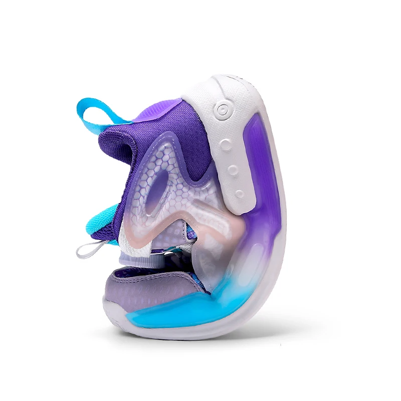 Children Basketball Shoes for Boys Sneakers Thick Sole Non-slip Kids Sports Shoes Child Boy Basket Trainer Shoes