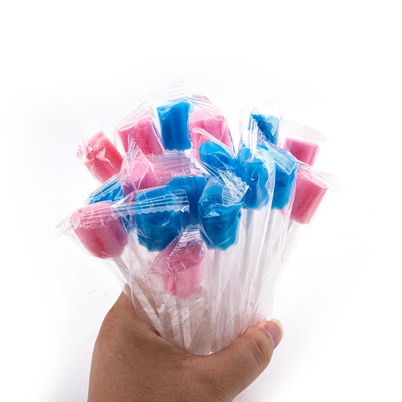 

10 шт., одноразовые палочки для ухода за полостью рта