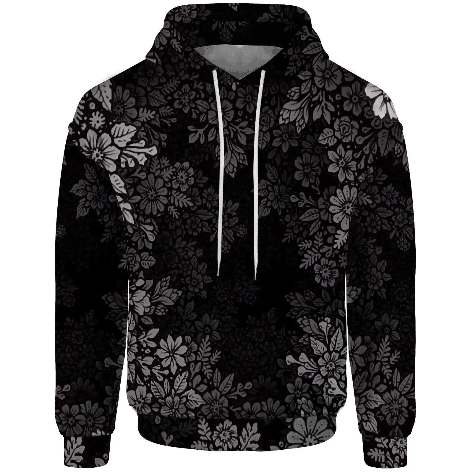 2024 New Autumn And Winte Fresh Simple Printed Sweatshirt Men's Clothing In Sweatshirts Hooded Men Clothes