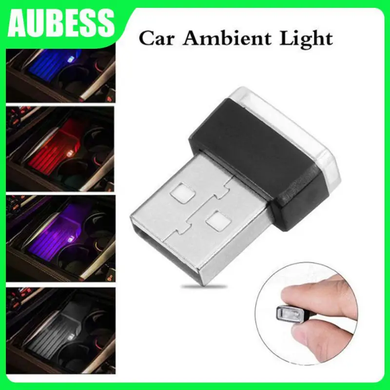 

Universal Usb Ambient Light Mini Neon Interior Light Atmosphere Usb Led Light Emergency Lighting Car Interior Accessories