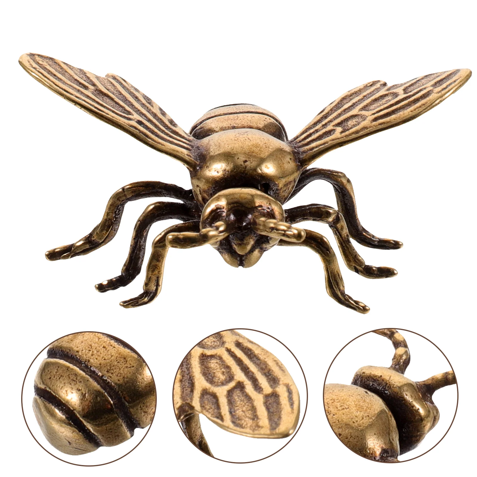 

Decoration Small Bee Decoration Desktop Brass Decoration Exquisite Bee Decoration for Education Housewarming Home