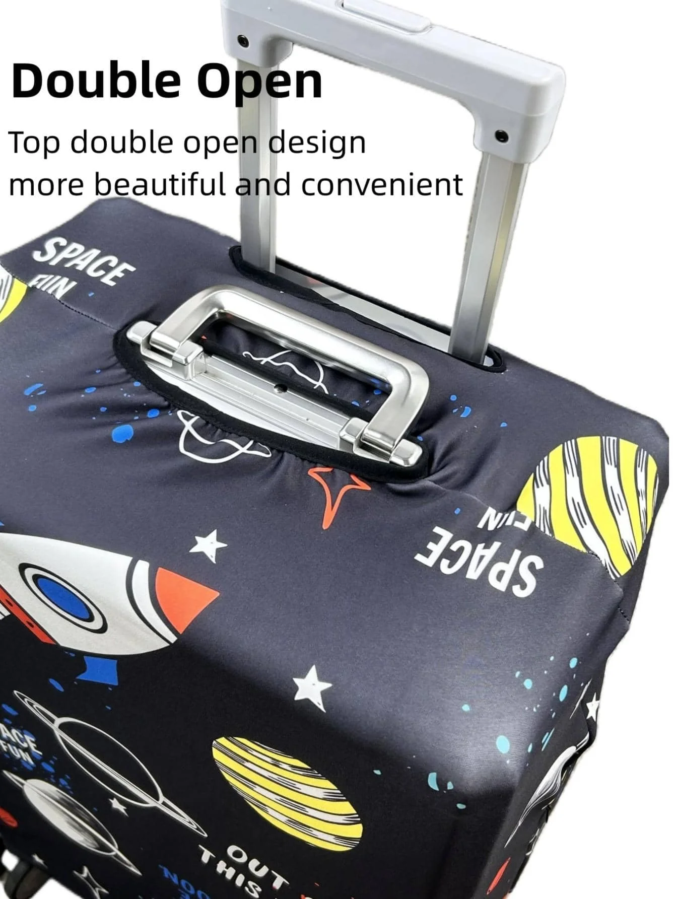 Эластичный полиэстеровый чехол для багажа защитный органайзера путешествий