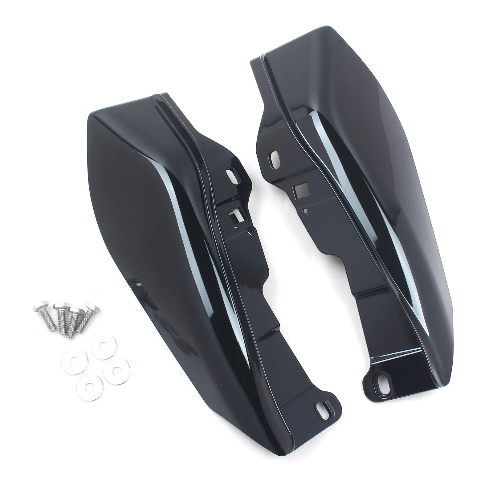 Воздушный дефлектор средней рамы мотоцикла под сиденьем двигателя для Harley Touring