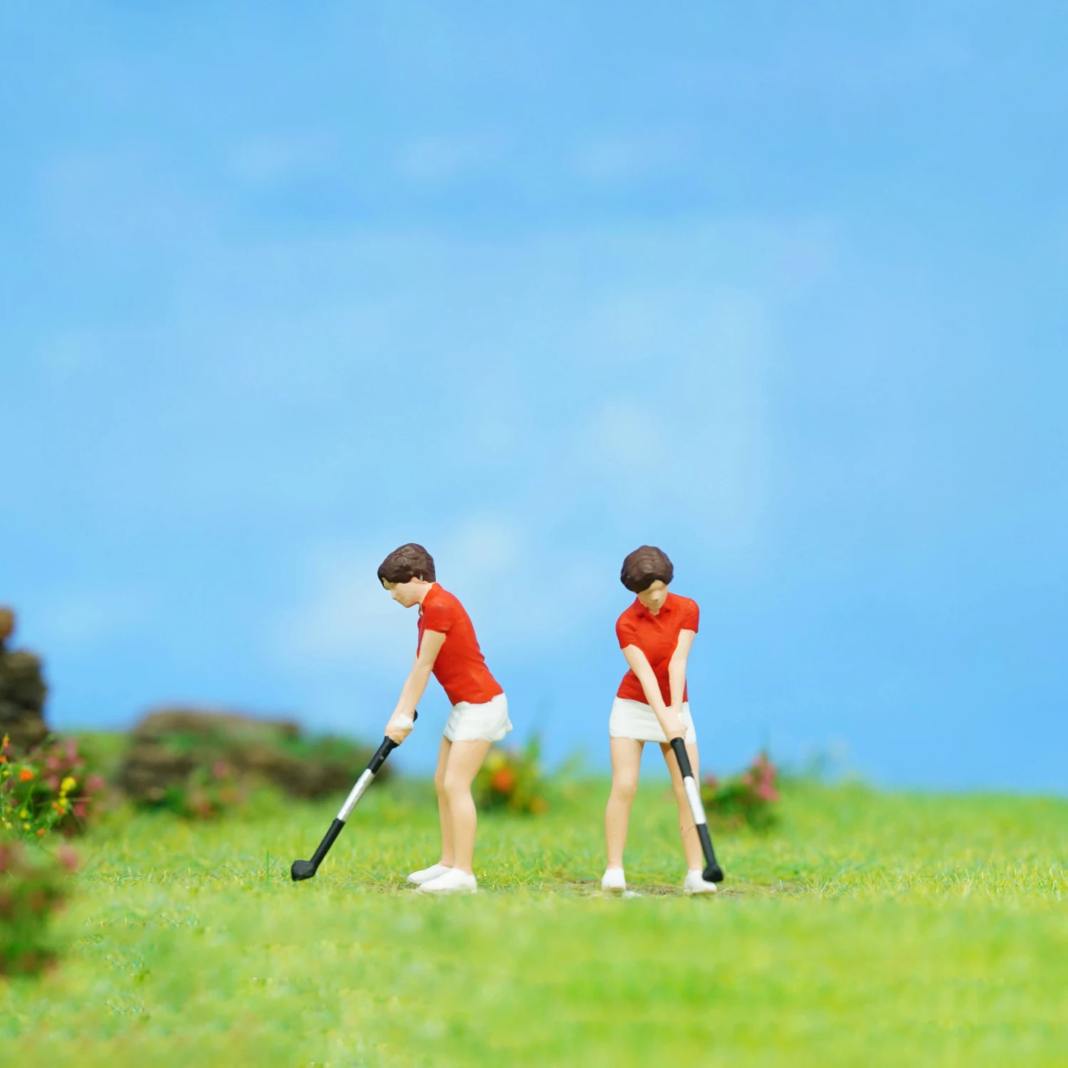 1:64 фигурки для мини-гольфа