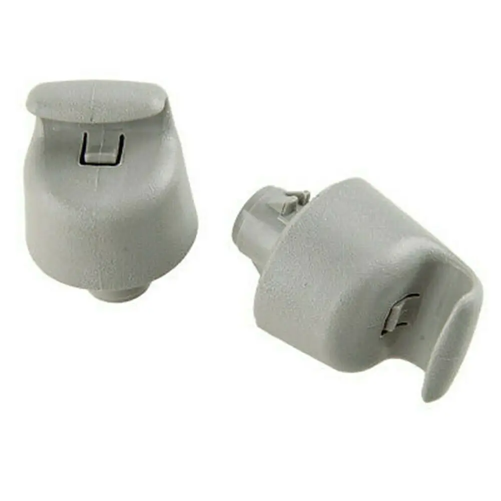 

2x Car Parts Sun Visor Clips Front Left Right Grey For Nissan 350Z Infiniti FX45 FX35 G35 Juke 96409BC402 96409EA00A 96409CG000