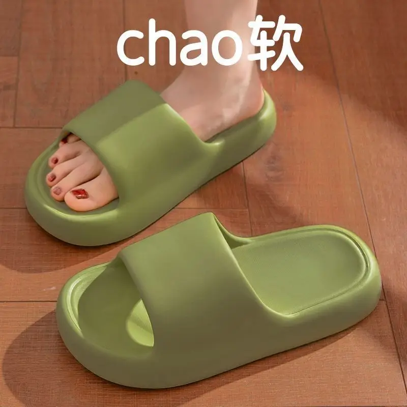 Women Platform Slippers Summer Beach Soft Sole Sandals Leisure Indoor Bathroom Anti-slip