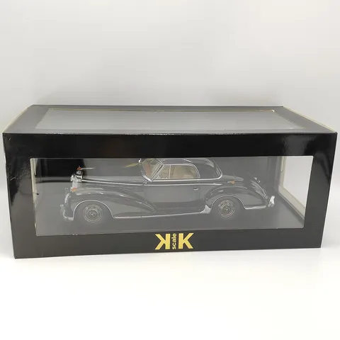WELLY Dataast KK 1/18 Scale 300 SC Coupe 1955  черная модель автомобиля