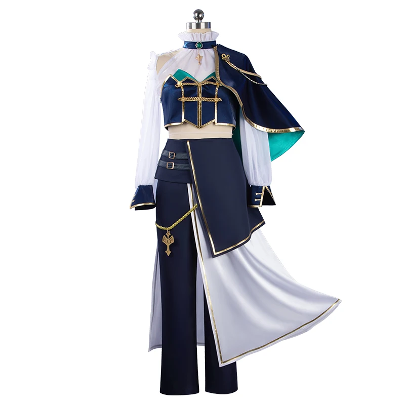 [На заказ] костюм для косплея Vtuber Nijisanji Ryuu Shen на 5-ю годовщину красивый наряд