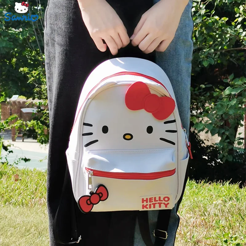 

Sanrio Kawayi Hello Kitty Backpack Japanese College Style Y2k Cartoon Student Backpack Kt Cat Small Schoolbag Girlfriend Gift