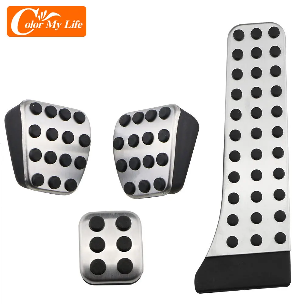 Педаль тормоза акселератора из нержавеющей стали для Mercedes Benz C E S GLK SLK CLS SL-Class W203 W204