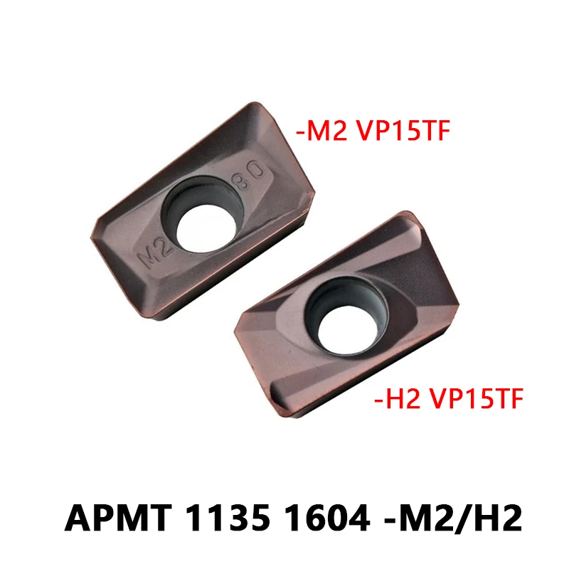 

APMT1604 APMT1135 APMT1135PDER APMT1604PDER M2 H2 VP15TF Milling Inserts Internal Turning Tool Lathe Cutting Tool APMT 1604