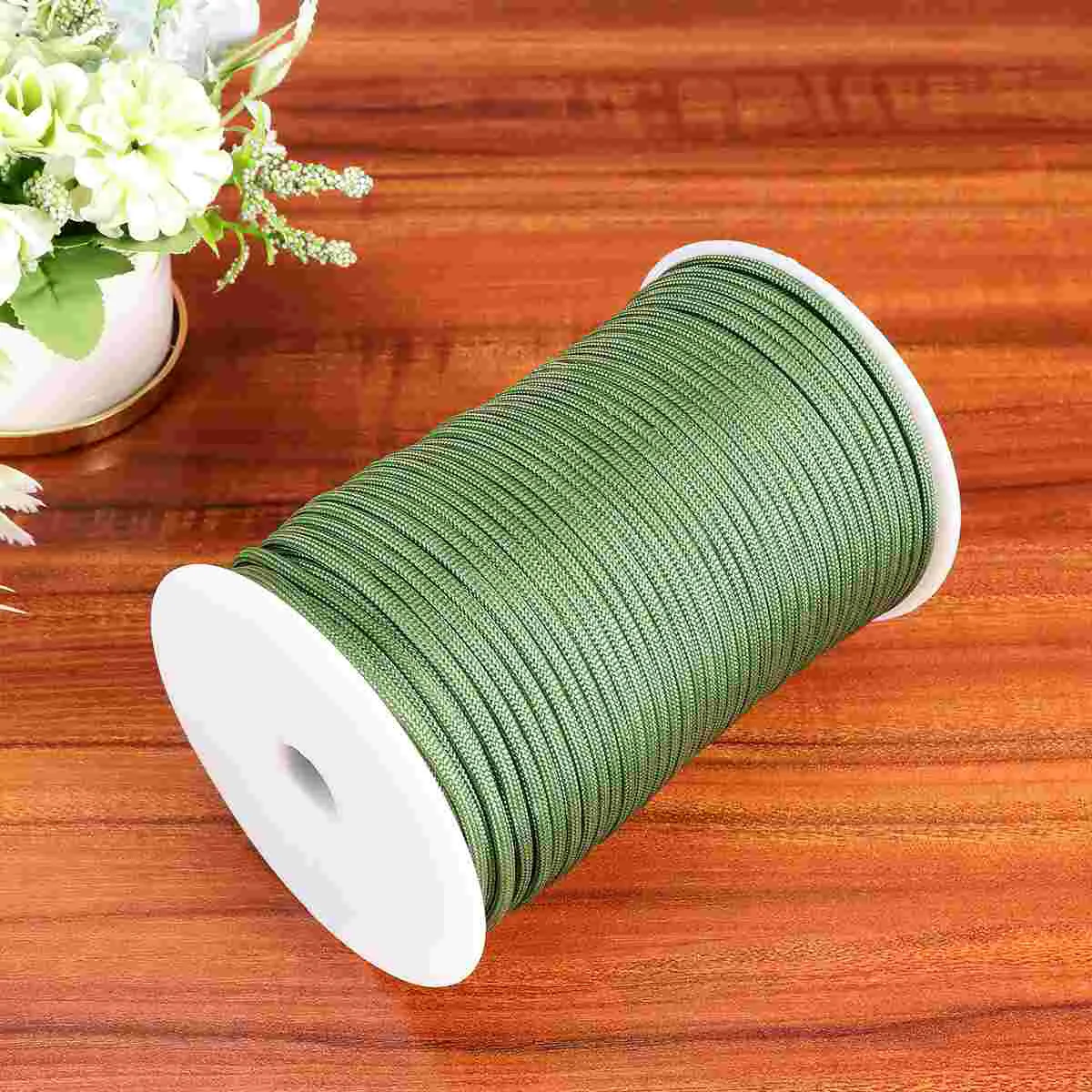 

Parachute Rope Camping Rope Teepee Parachute Cord Survival Nylon Green Nylon Cord