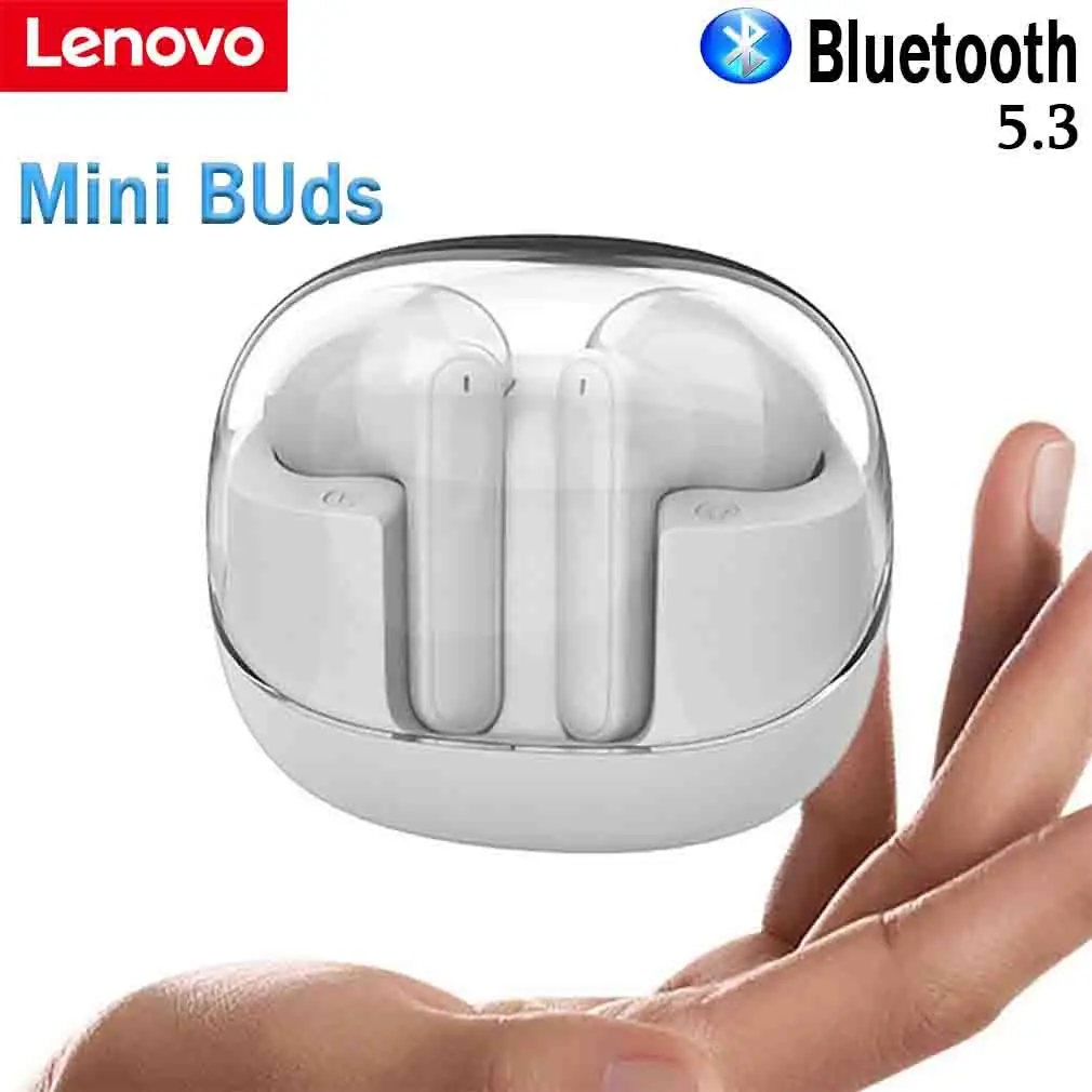 

Lenovo Mini Airbuds Pods Pro4 Bluetooth Earphone Transparent Sport Earbuds 3D Stereo Headset Wireless Noise Cancellation Earbuds