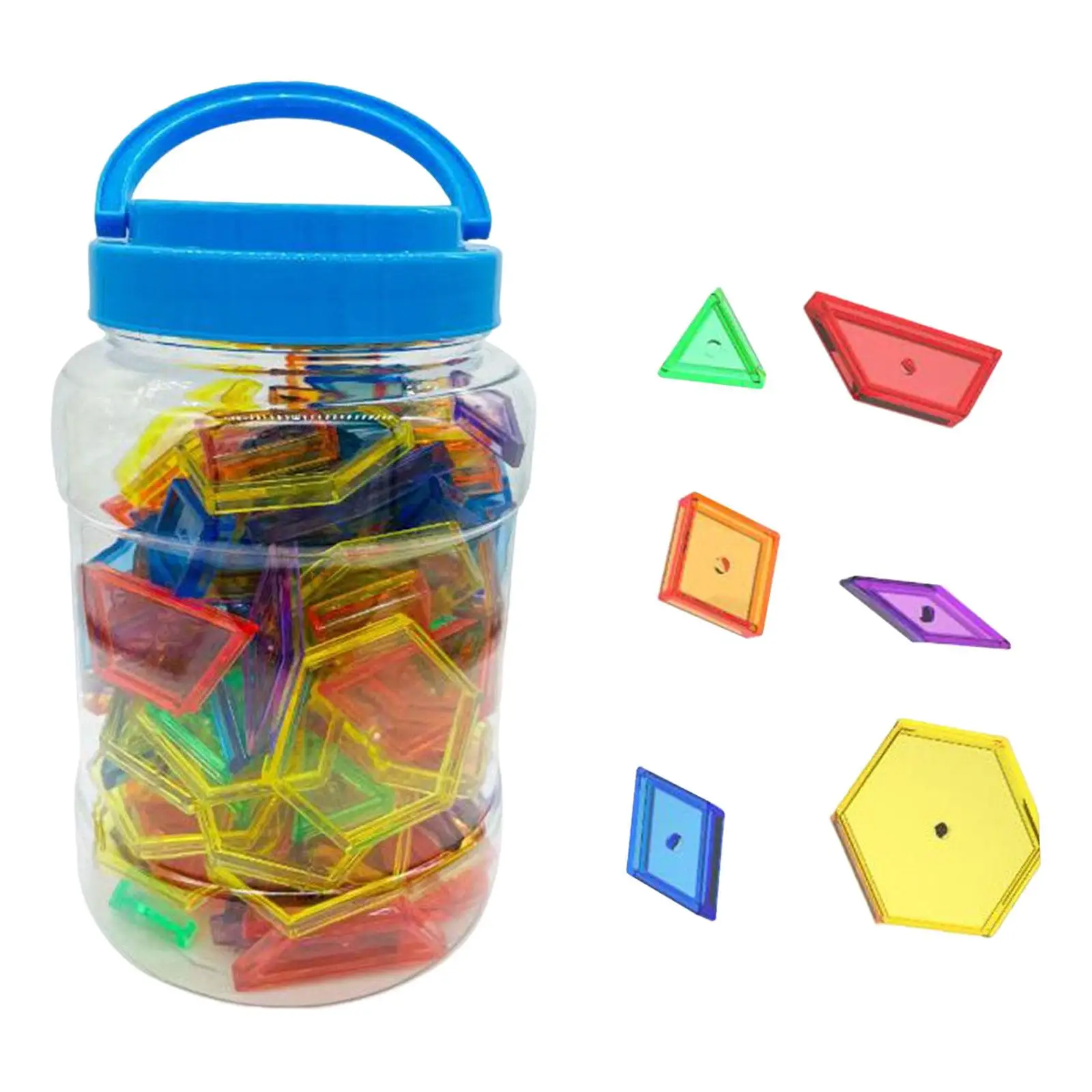 

Pattern Blocks Early Geometry Skills for Measurement Homeschool Supplies