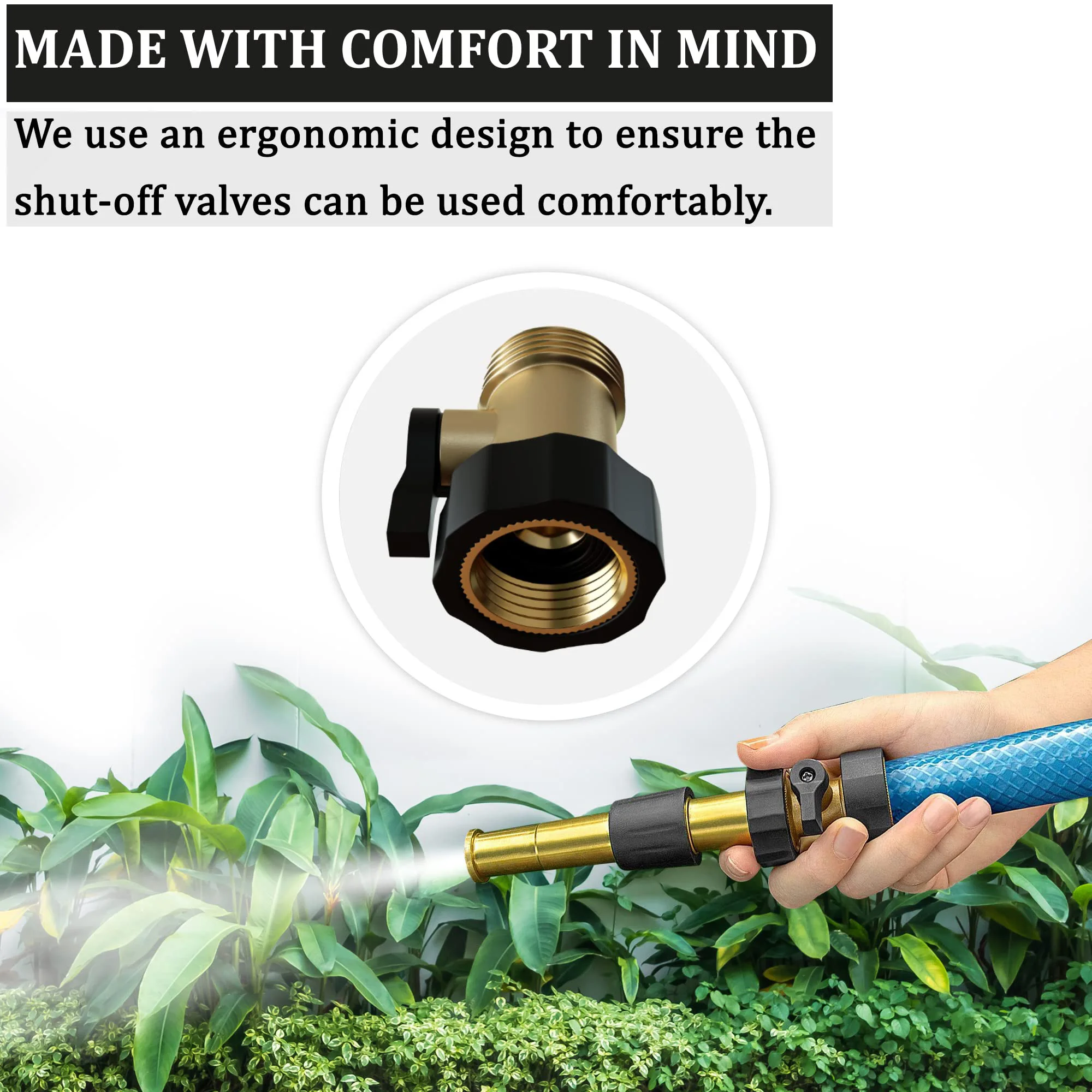 Kaikarai оцинкованный затворный клапан разъем 3/4 дюйма для садового шланга