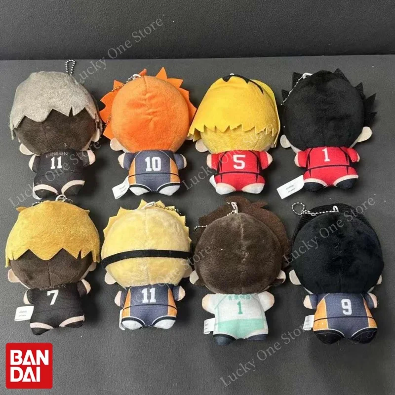 Фото BANDAI Haikyuu!! Официальные аниме-фигурки Chibi Plush Dolls Vol.1: Хината Шоё, Оикава Тору (переиздание), коллекционные игрушки для фанатов №2